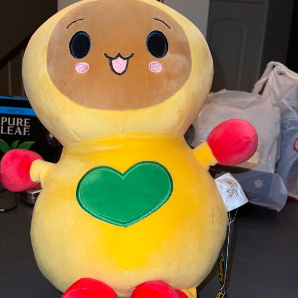 Happy World by Friends With You Plush Peanut Butter, NEW - Picture 2 of 3